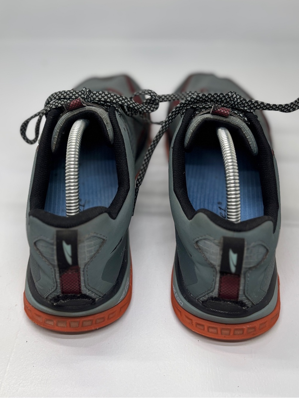 Altra Lone Peak 5 Trail Running Shoes Gray Orange Men’s US 9 Zero Drop - Picture 12 of 16